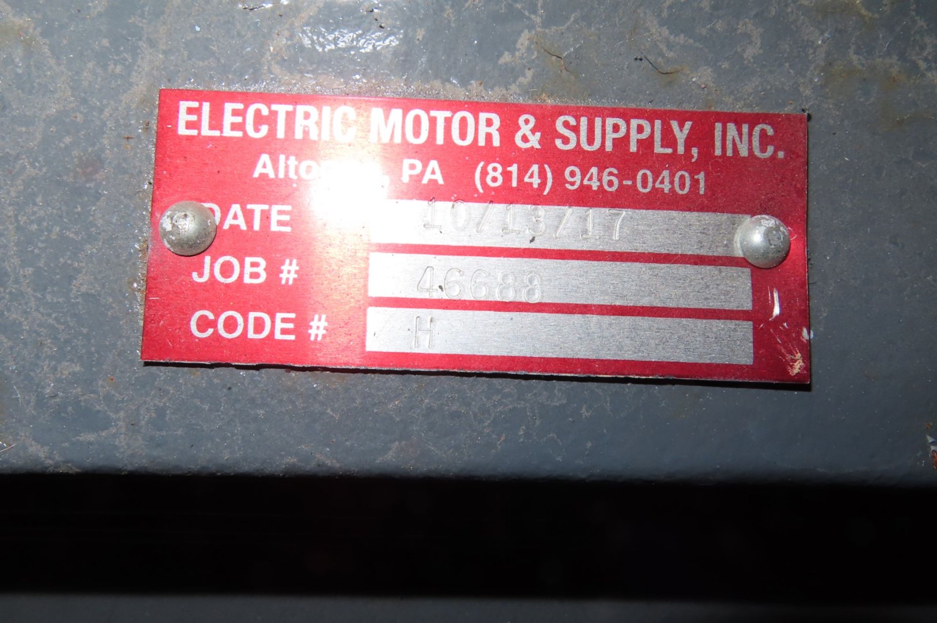 Electric Motor - Image 3 of 3