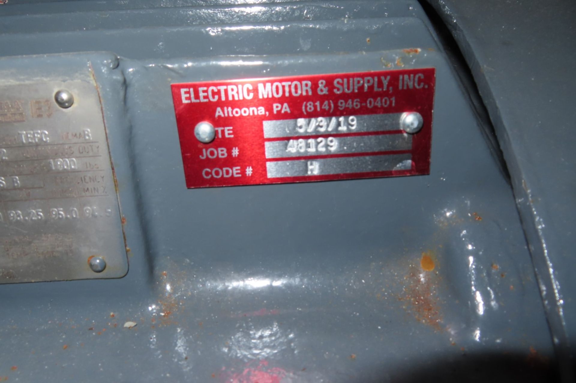 Electric Motor - Image 3 of 3