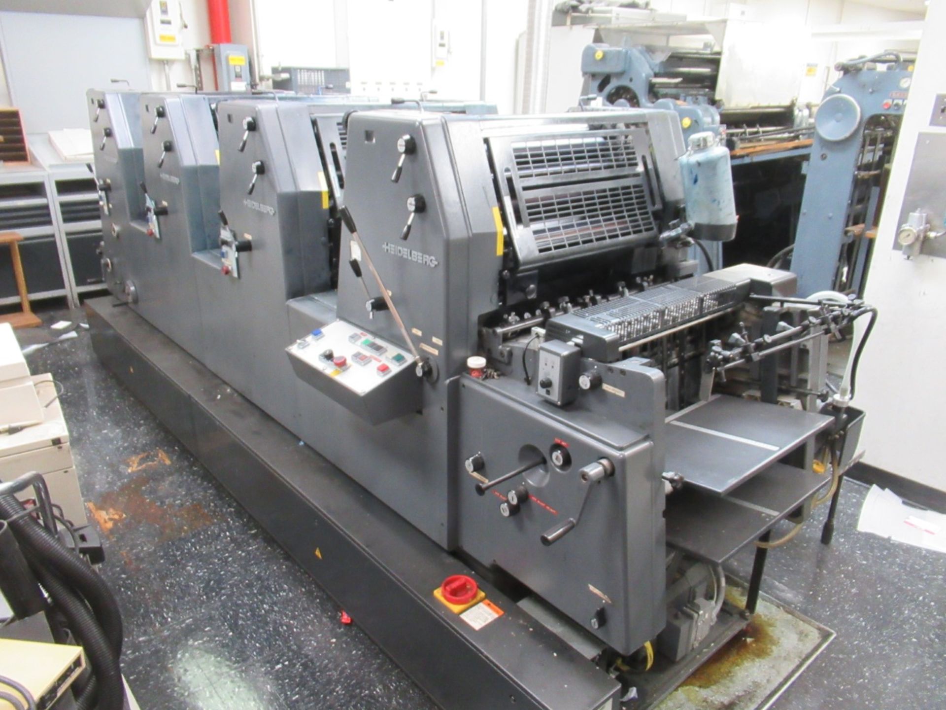 4 Color Printing Press