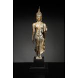 Arte Sud-Est Asiatico Walking Buddha Thailand, 19th century .