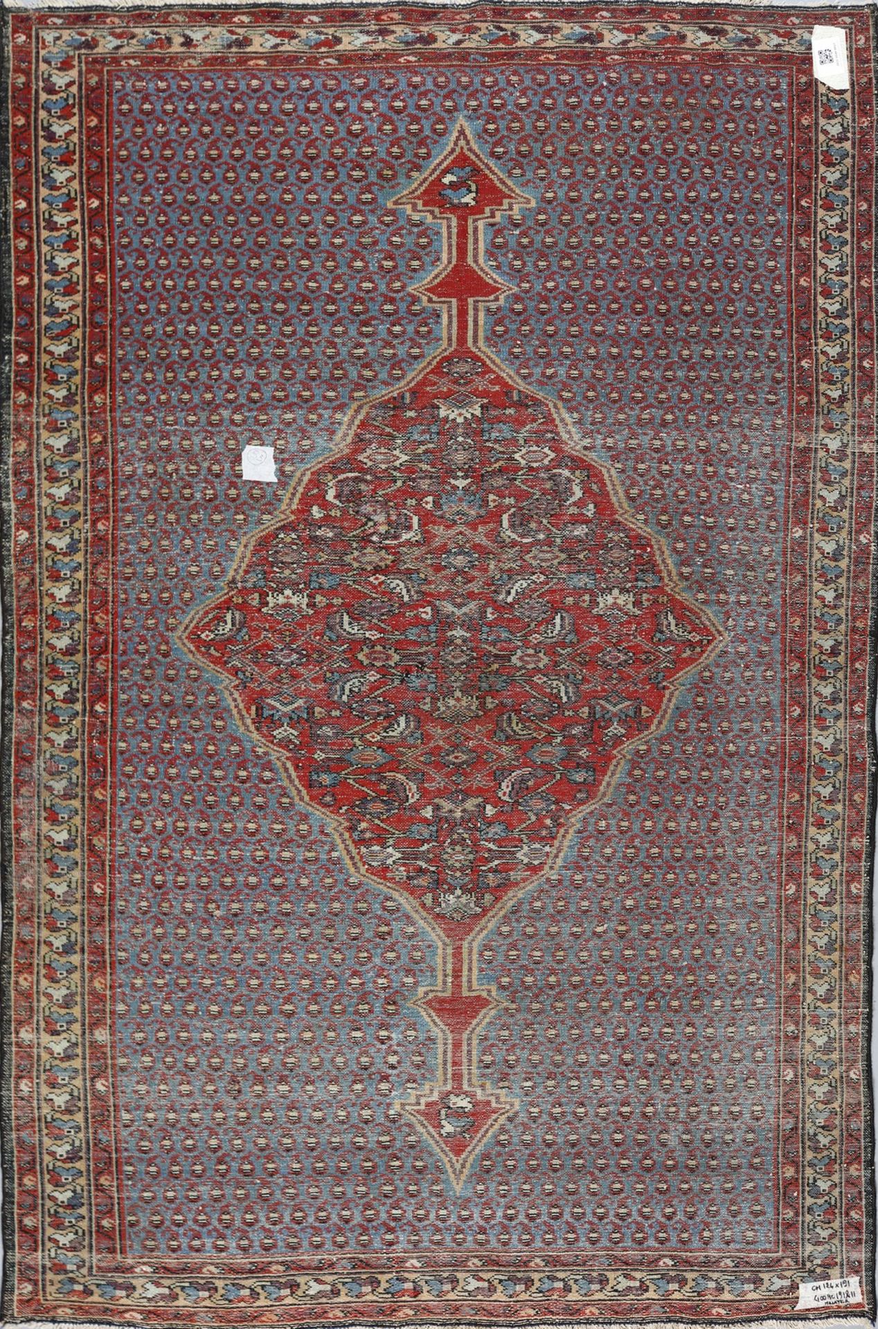 .  A Mishan Malayer rug Iran, late 19th - early 20th century . - Bild 3 aus 4