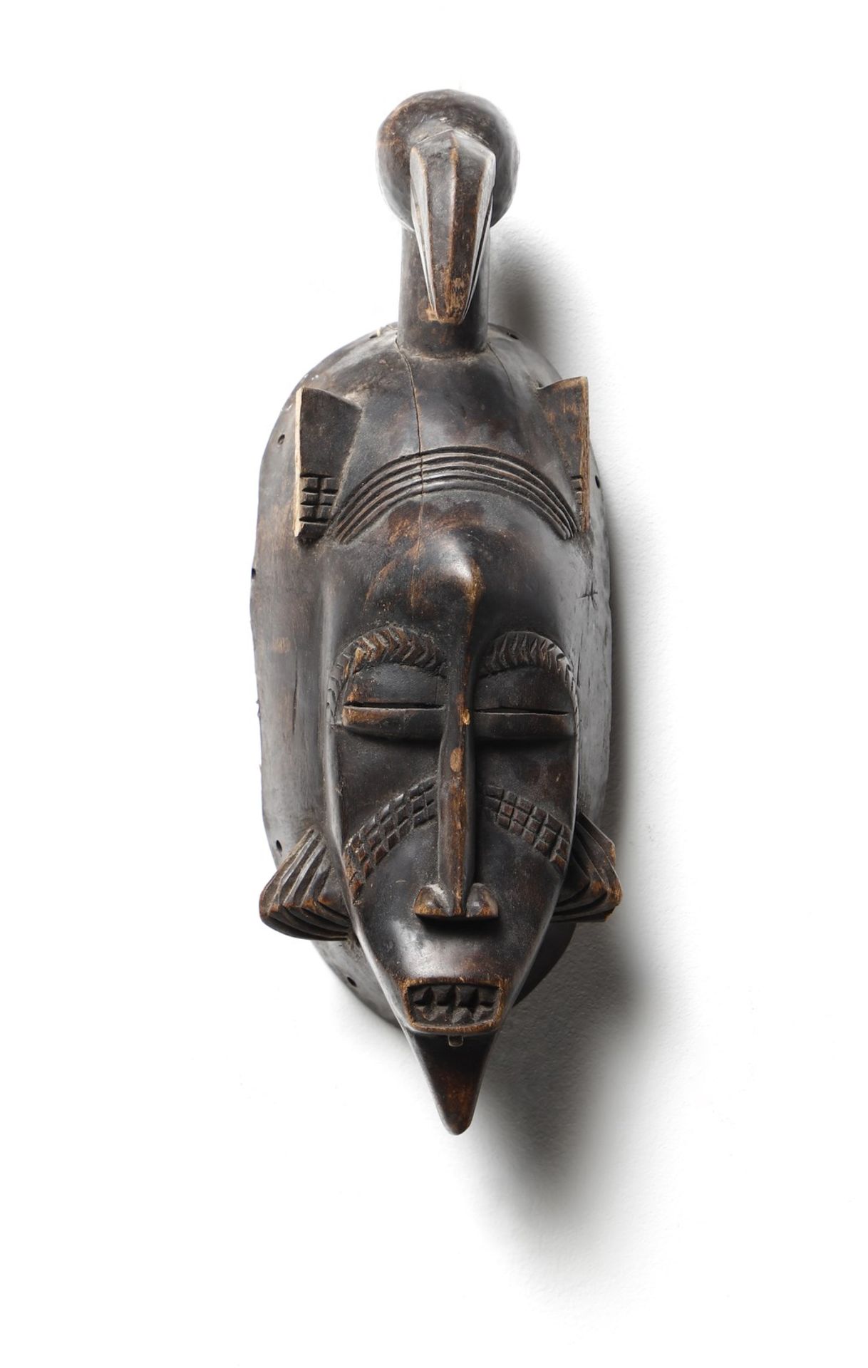 Arte africana Three Kpelie, Deangle maskSenufo, Dan - Ivory Coast. - Image 5 of 6