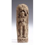 Arte Indiana A bone Chandraketugarh plaque depicting a Yakshi India, Bengal, Shunga period, 1st cen