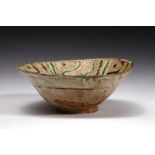 Arte Islamica A terracotta sgraffito bowl Persia or Central Asia, possibly Bamiyan, 10th century .
