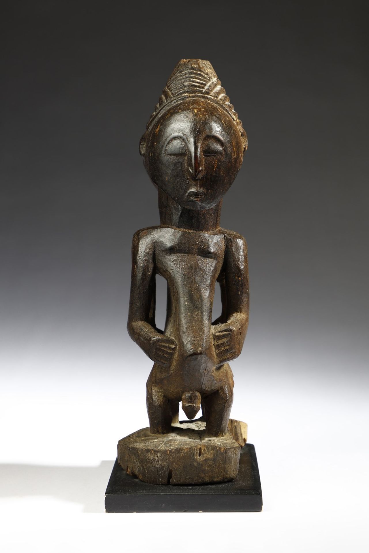 Arte africana Gianiform statuetteHemba, Zaire. - Image 2 of 3