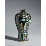 Arte Cinese A Fahua pottery meiping China, 20th century .