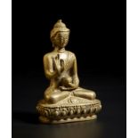 Arte Himalayana A bronze figure of Buddha Nepal, 20th century .