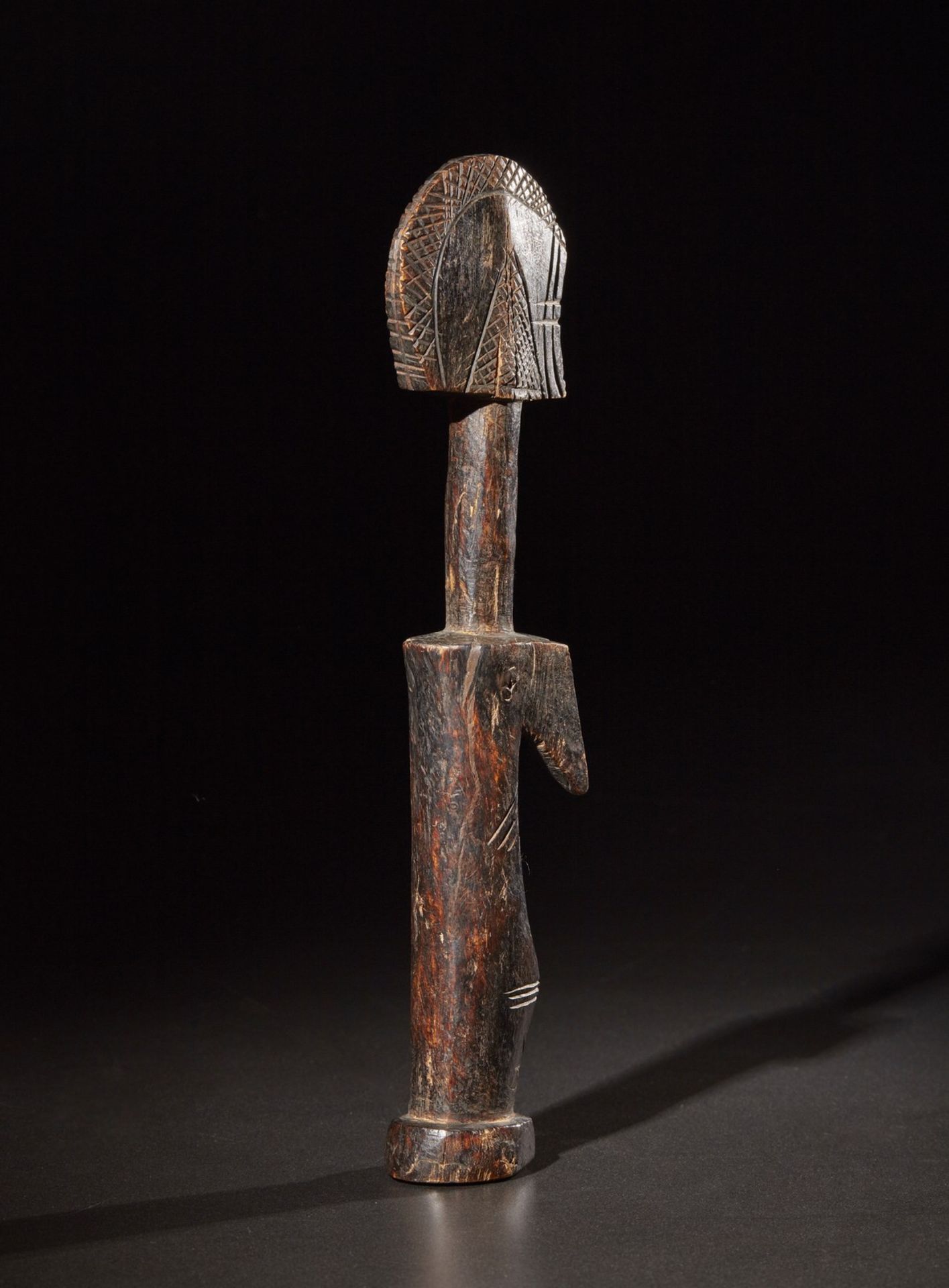Mossi - Burkina Faso Fertility doll.Hardwood with dark patina.Signs of use. - Image 4 of 4