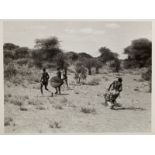 AUTORE NON IDENTIFICATO Hunting trip, 1954.Gelatin print with silver salts.