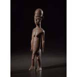 Lobi - Burkina Faso Male Figure or Bateba.Hard wood.Signs of use.