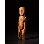 Lega - Repubblica Democratica del Congo Female figure.Ivory.Some flaws, signs of use..