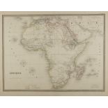 J. Andriveau - Goujon Afrique, Paris-1853Atlas universel No.37Watercolour etching.