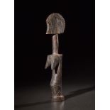 Mossi - Burkina Faso Fertility doll.Hardwood with dark patina.Signs of use.