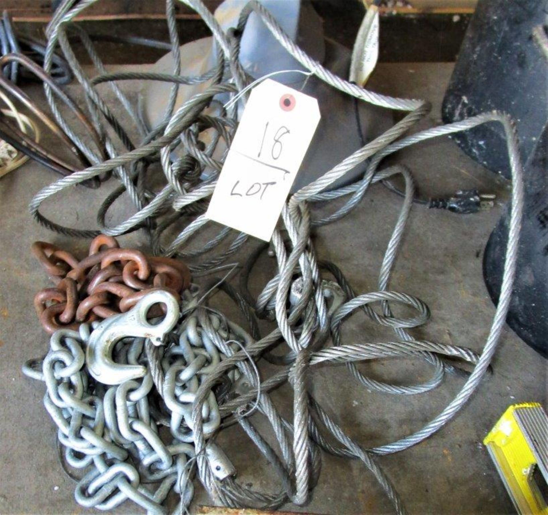 TOWING CABLE & CHAINS