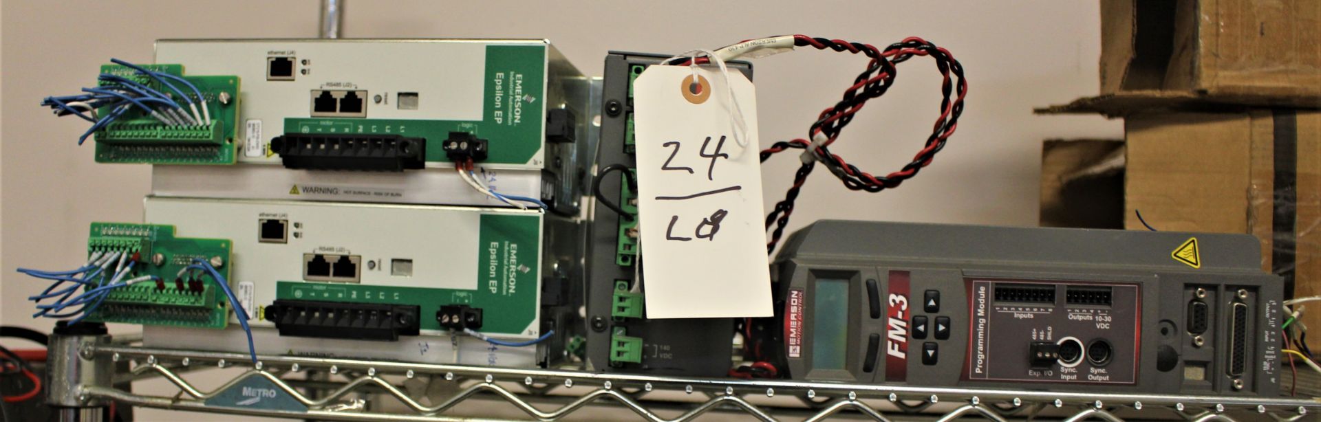 EMERSON FM3 PROGRAM MODULES, POWER SUPPLY, 2 EPSILON EP