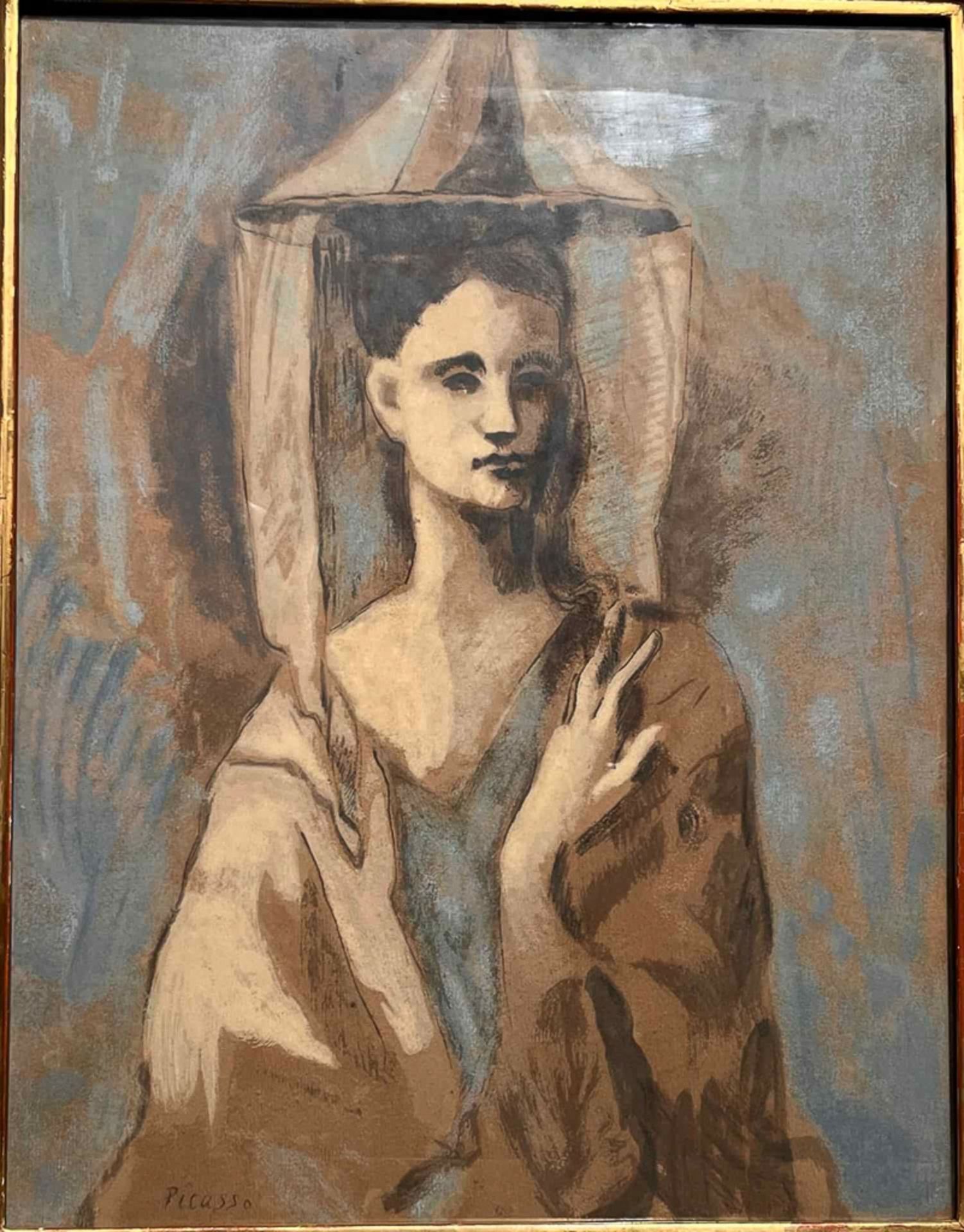 PICASSO, D'APRÈS - JEUNE FEMME DE MAJORQUE