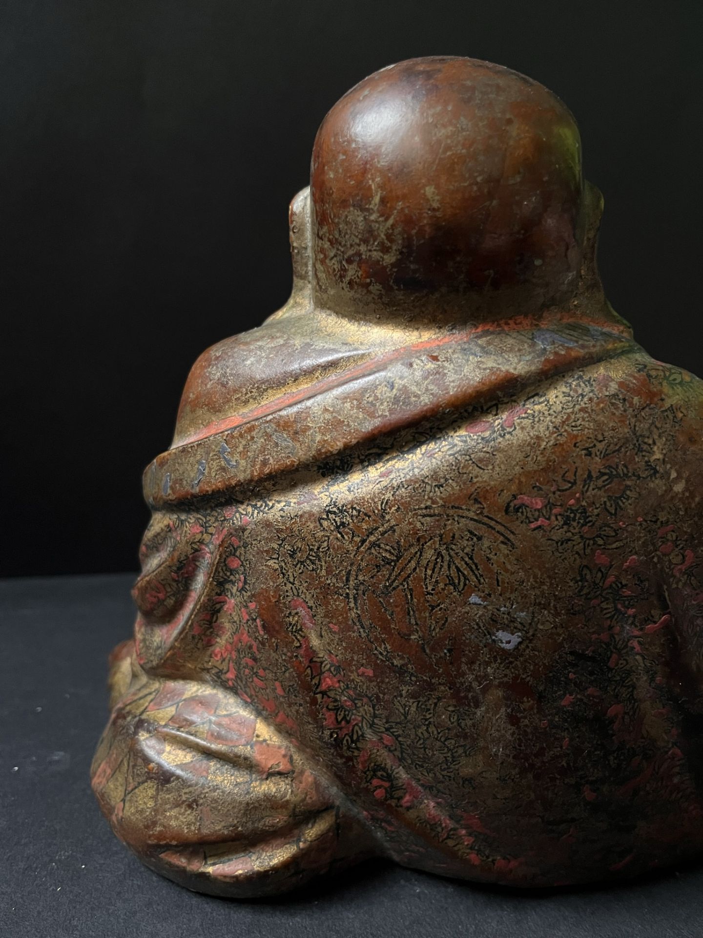 Buddha en bronze - Image 2 of 2