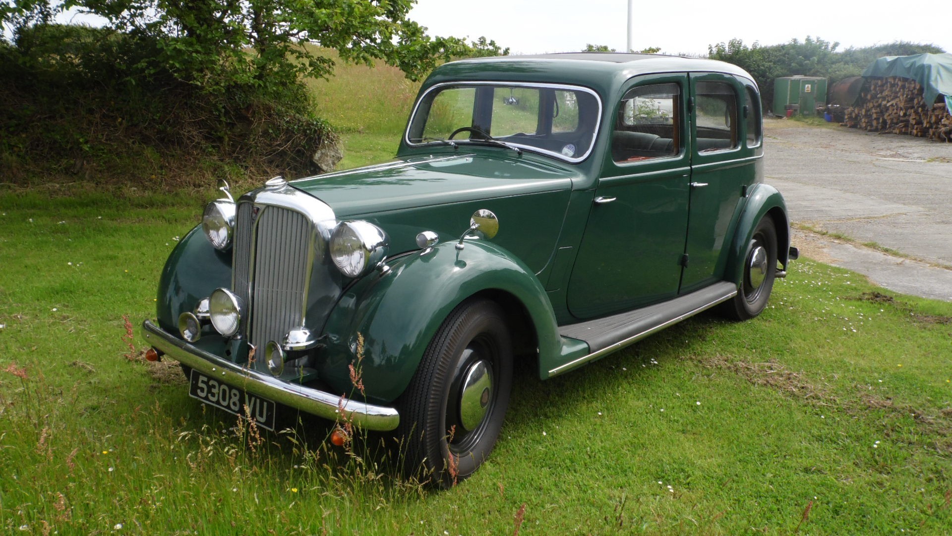 1948 Rover 75 P3 Registration number 5308 VU Green Bought in 2007 as a project Total restoration