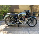 1955 Triumph T110 Registration number 557 UYH Frame number 57651 Engine number T11057651 37,379