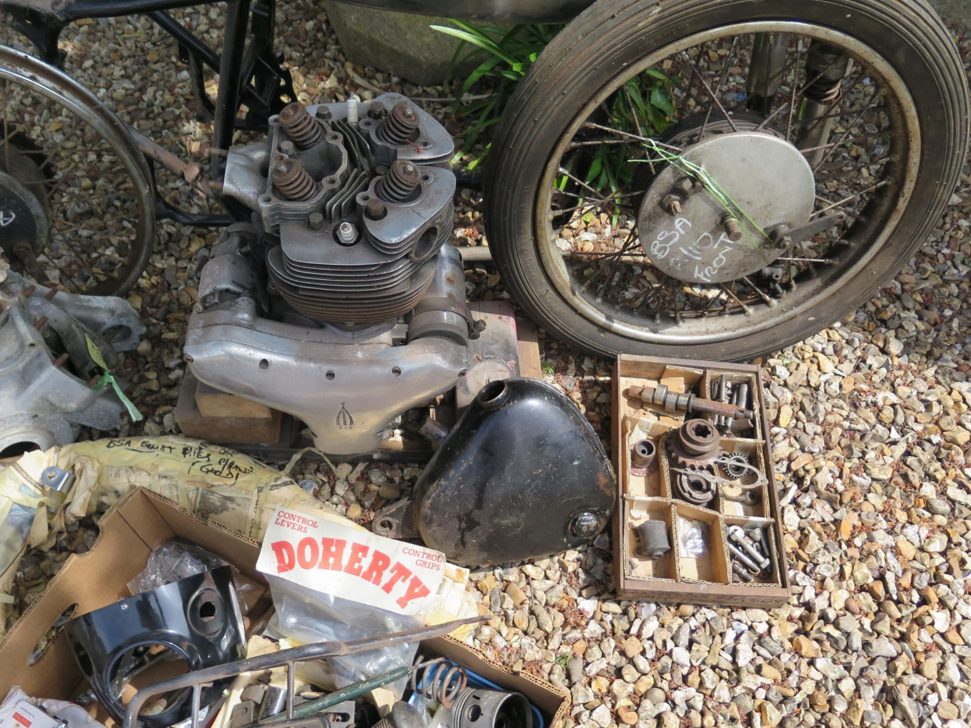 BSA A10 Project Being sold without reserve BSA A 10 project with few parts missing Spare engine - Image 7 of 10