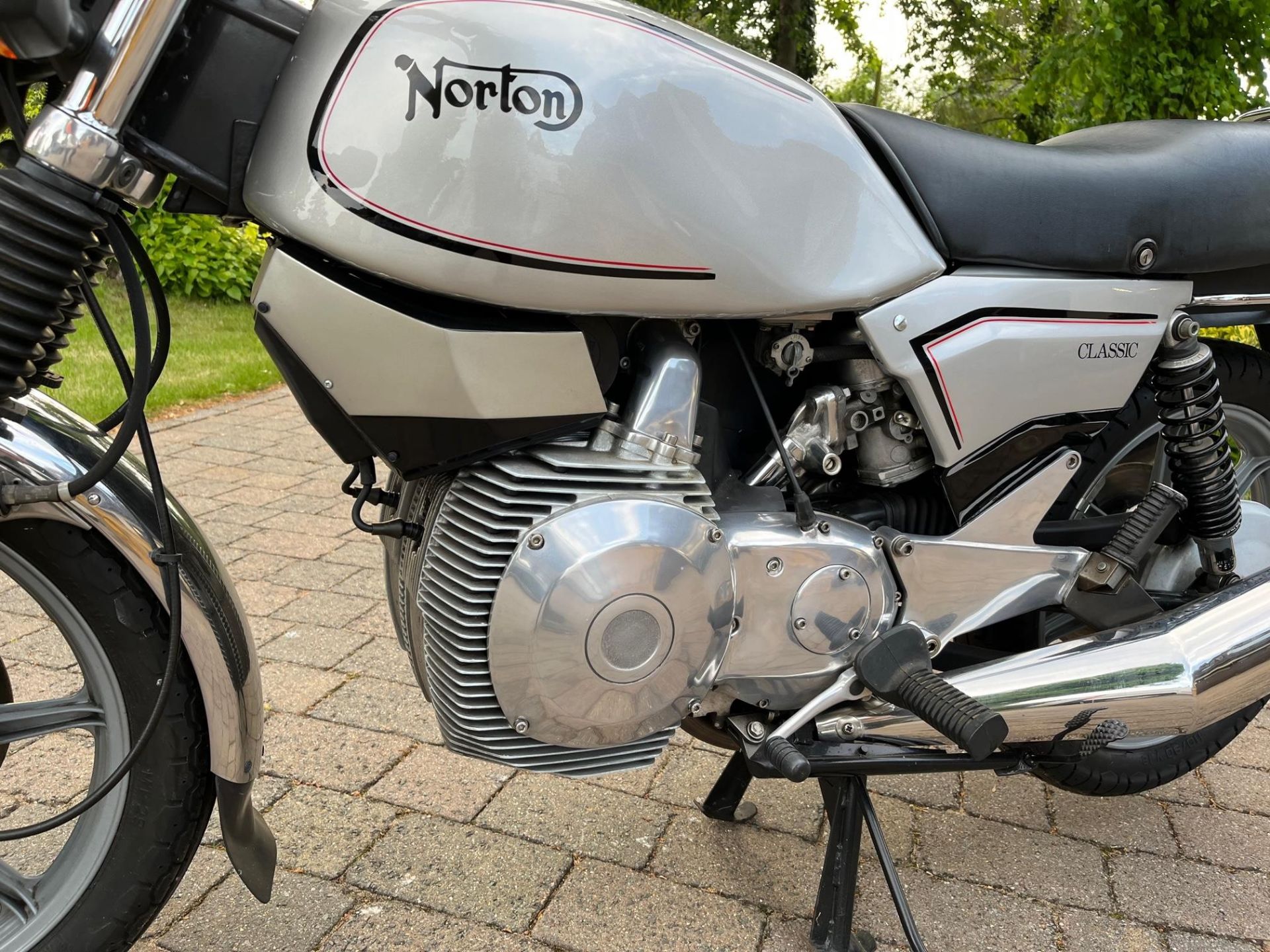 1988 Norton Classic Registration number E544 VEA Frame number LE 065 Engine number LE 065 1,456 - Image 3 of 9