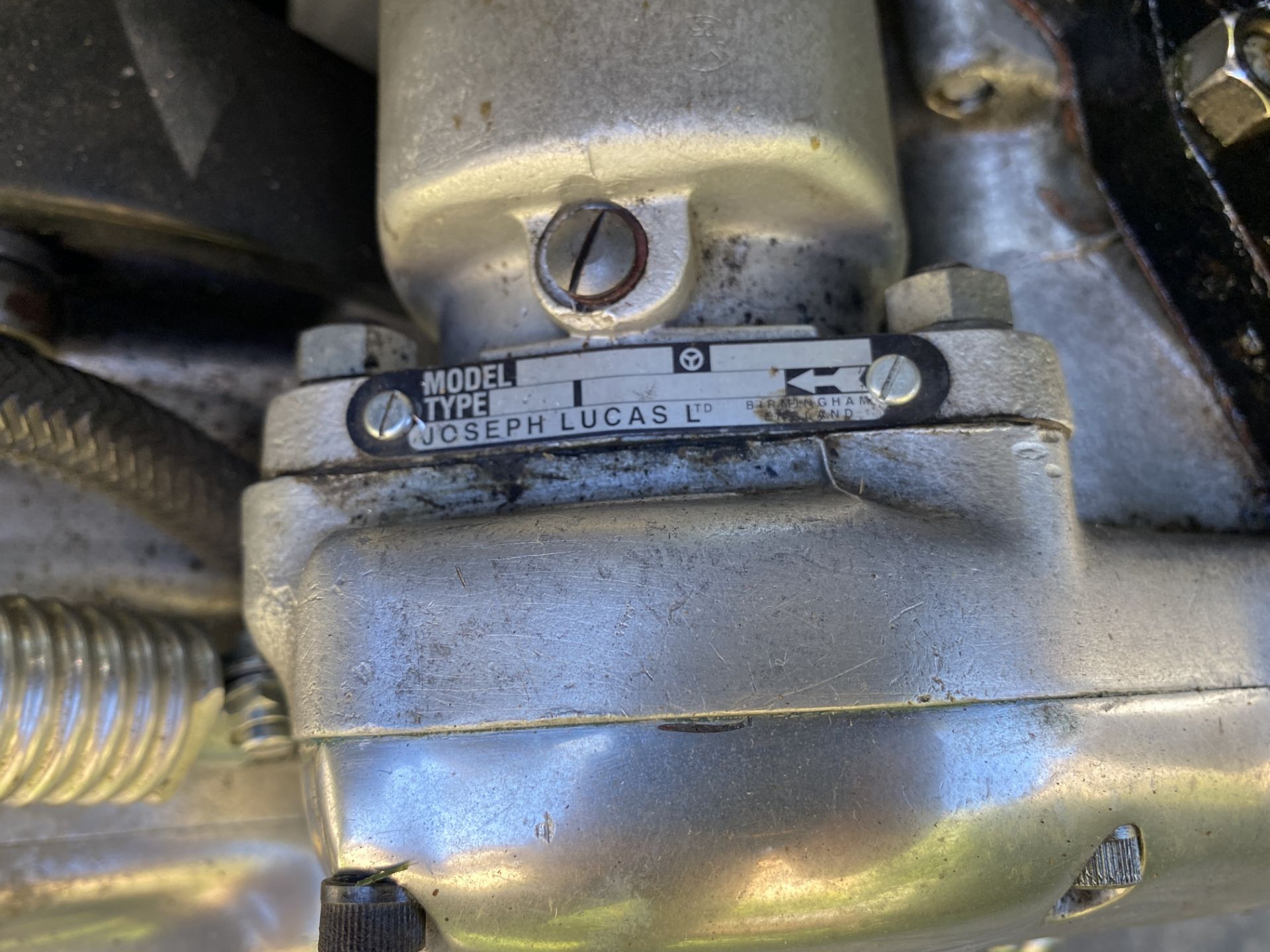 1955 Triumph T110 Registration number 557 UYH Frame number 57651 Engine number T11057651 37,379 - Image 6 of 14