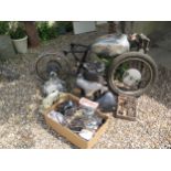 BSA A10 Project Being sold without reserve BSA A 10 project with few parts missing Spare engine