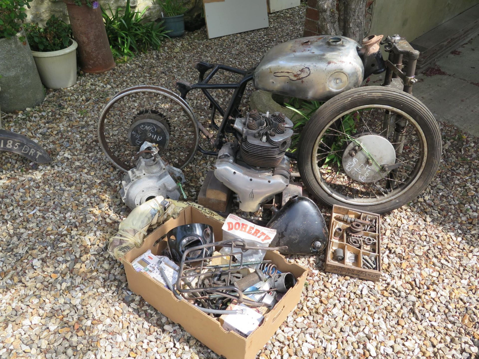 BSA A10 Project Being sold without reserve BSA A 10 project with few parts missing Spare engine