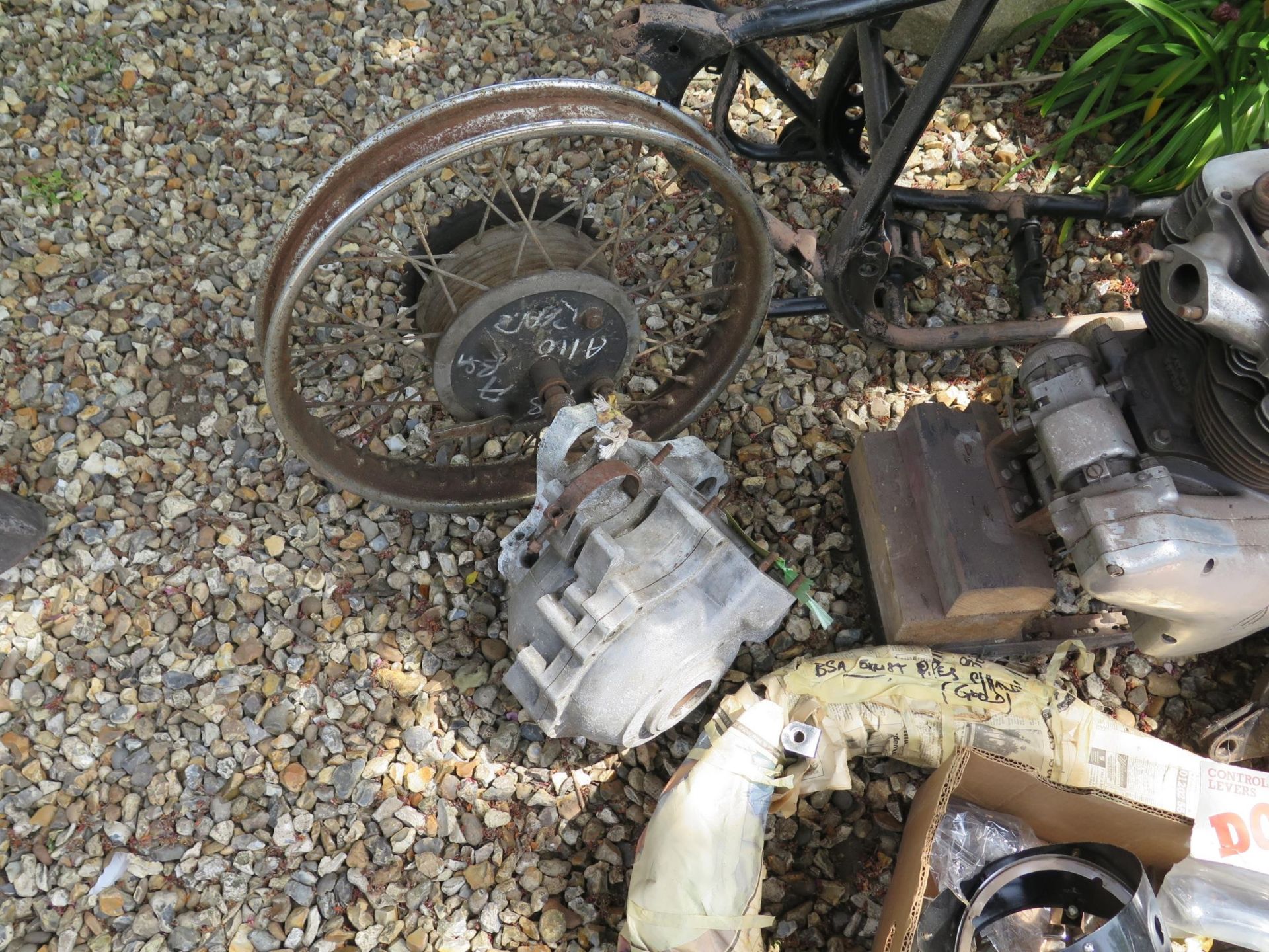 BSA A10 Project Being sold without reserve BSA A 10 project with few parts missing Spare engine - Image 8 of 10