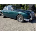 1969 Jaguar MK II 3.8 Registration number SCV 845G British racing green with cream leather