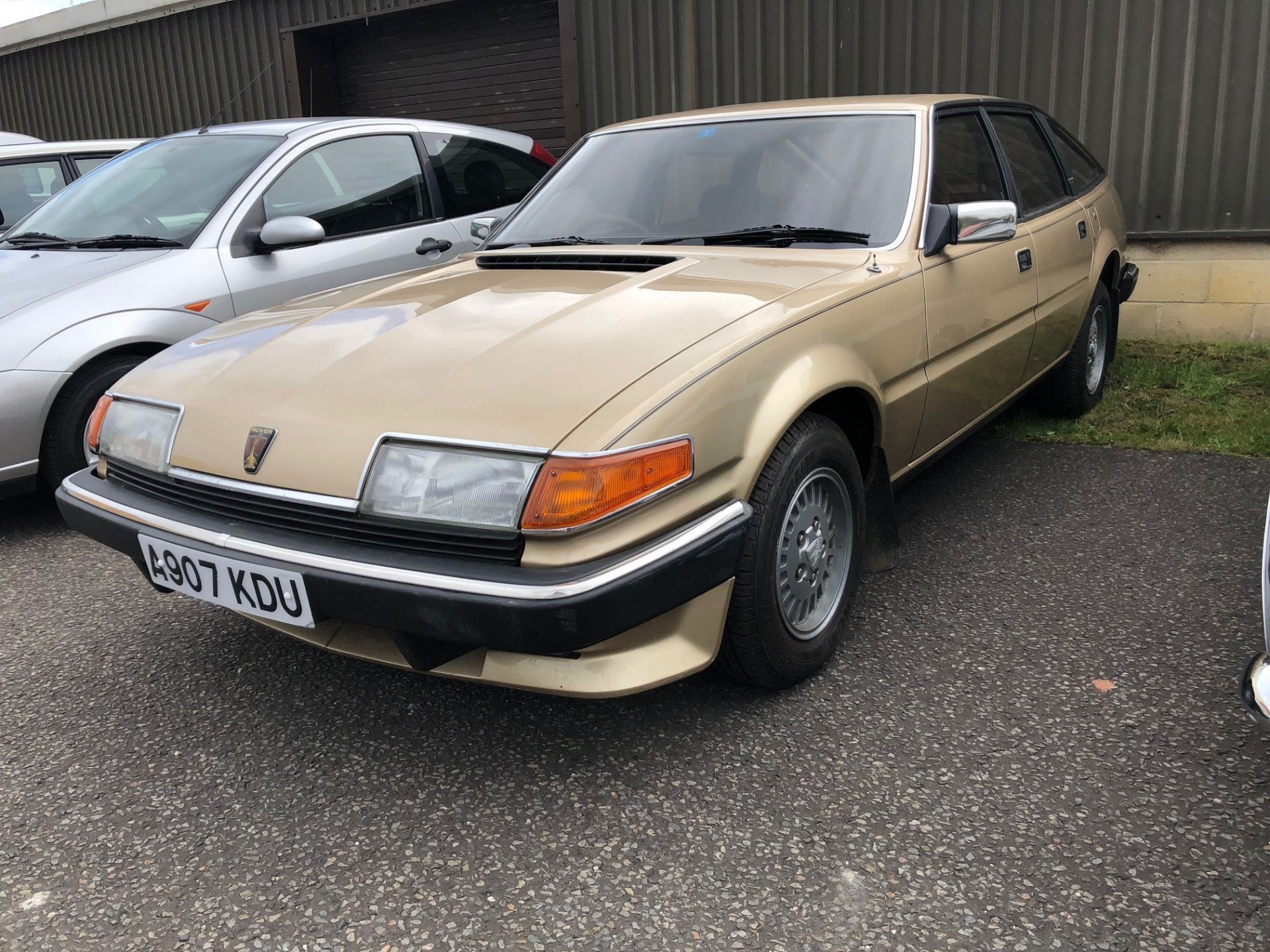 1984 Rover SD1 2300S Registration number A907 KDU Champagne Gold metallic Automatic Low miles - Image 2 of 14