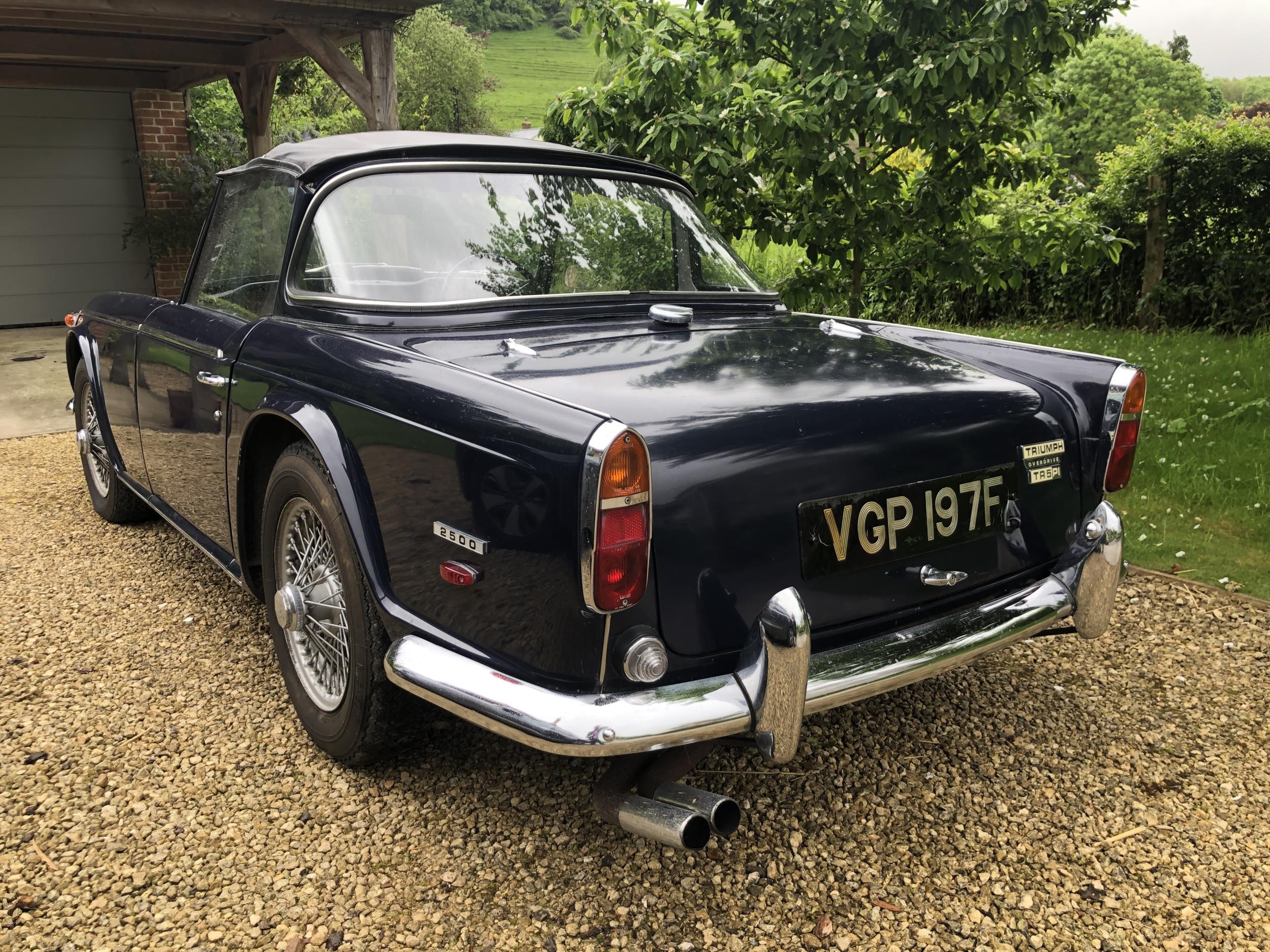 1968 Triumph TR5 PI Registration number VGP 197F Chassis number CP22380 Engine number CP1914E Surrey - Image 5 of 59