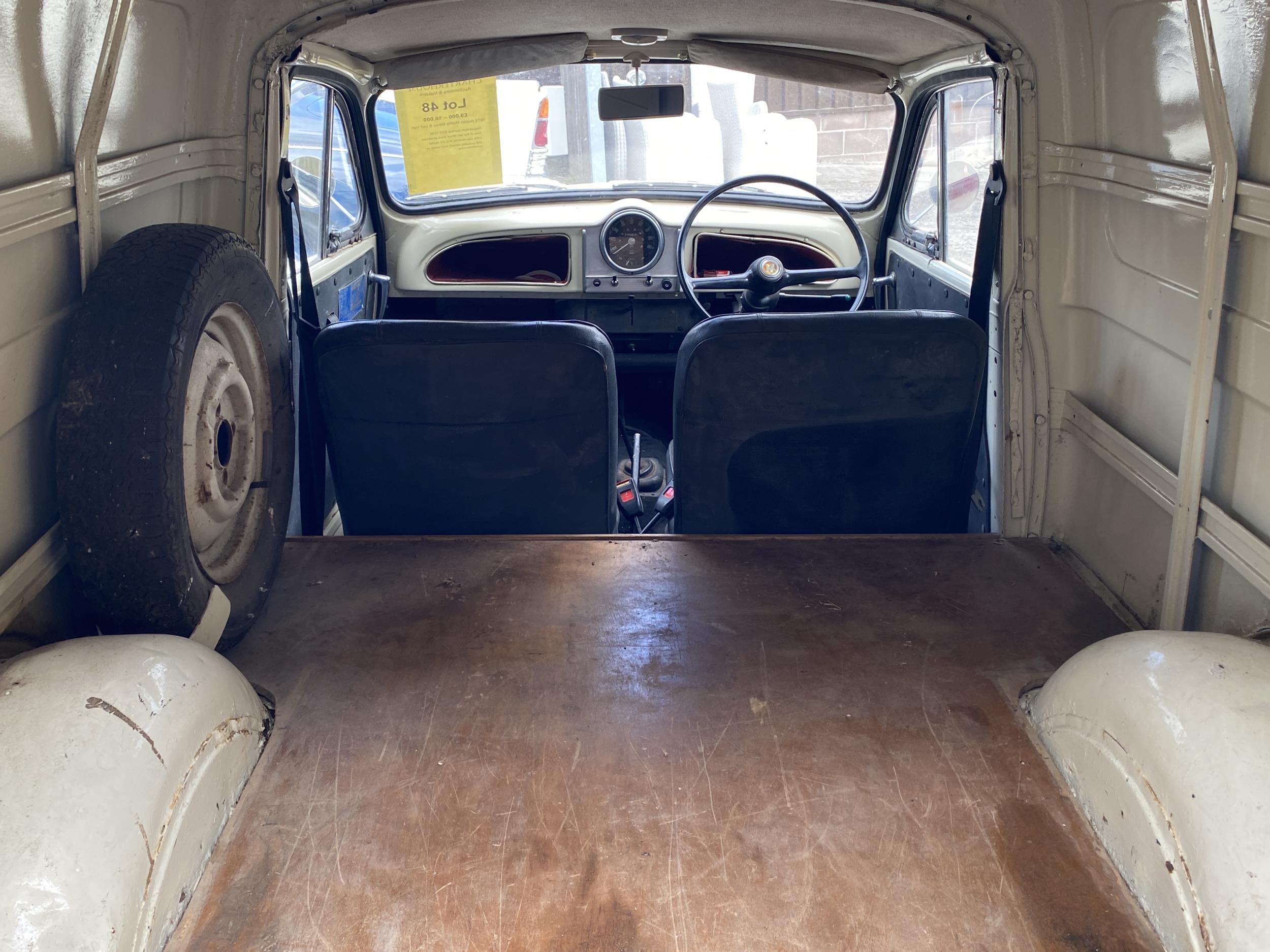 1972 Austin Morris Minor 8 cwt Van Registration number EOT 119K White One of the last Minor Vans - Image 10 of 17