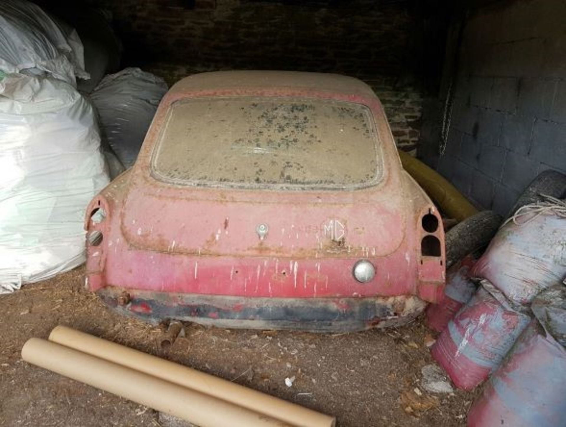 1966 MG B GT Being sold without reserve Red One of earliest MGB GT's built Registered in the first - Image 2 of 3