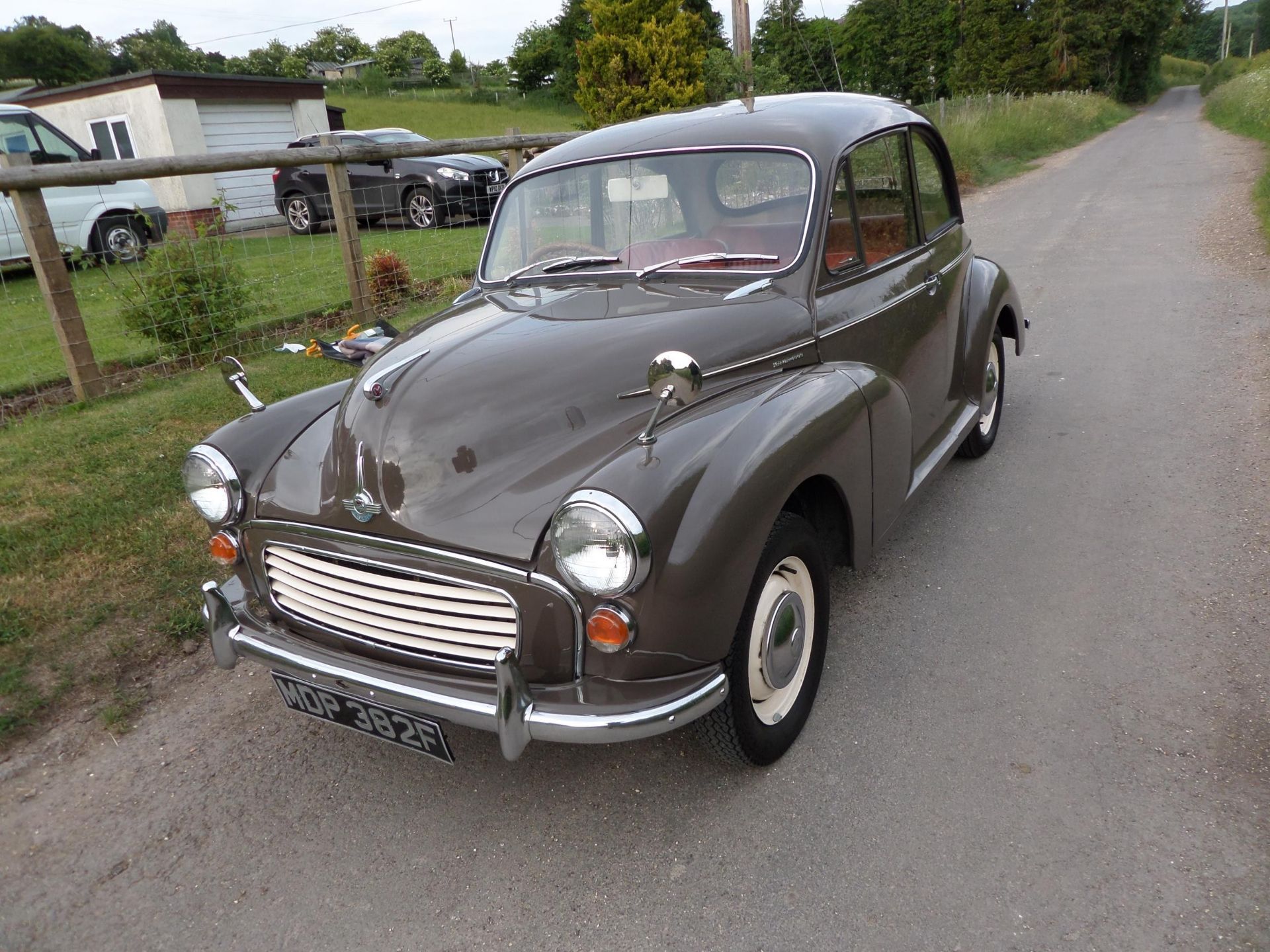 1968 Morris Minor Saloon Registration number MDP 382F Chassis number A2S5D121476M Engine number - Image 3 of 25