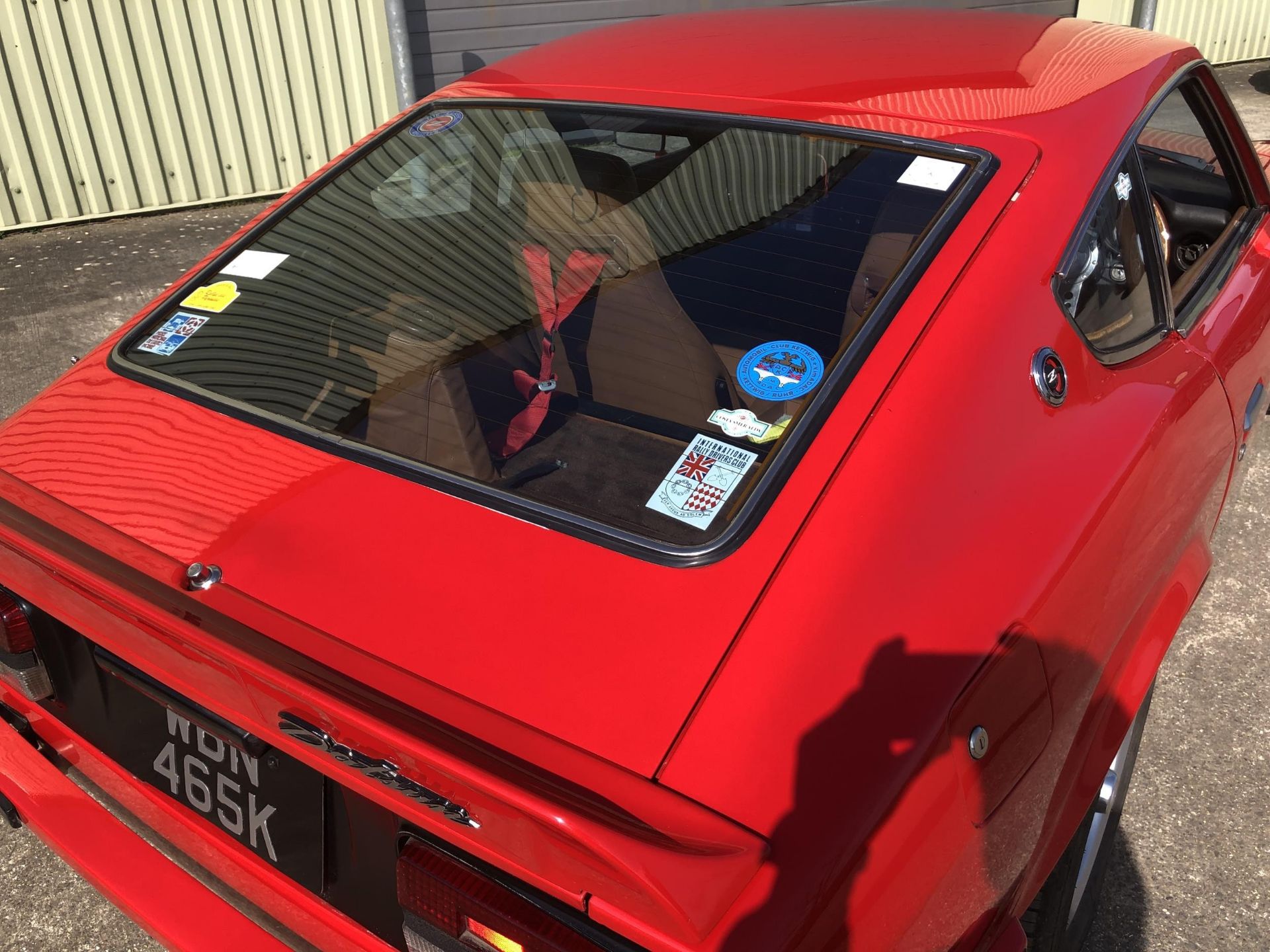 1972 Datsun 240Z Registration number WBN 465K Ferrari Rosso Corsa with a tan interior Four owners - Image 51 of 67