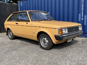 1980 Talbot Sunbeam 1.0 LS Being sold without reserve Registration number DTX 303V Tangerine with