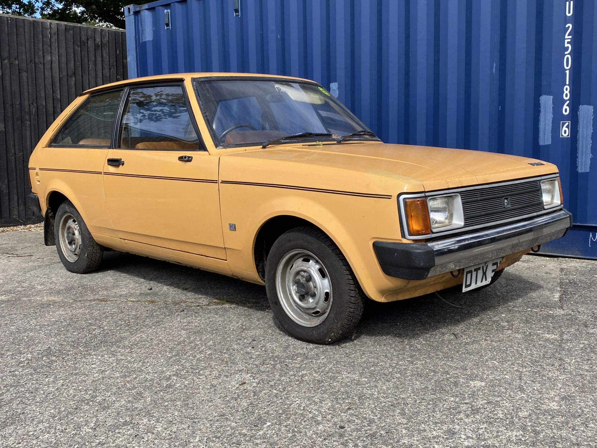 1980 Talbot Sunbeam 1.0 LS Being sold without reserve Registration number DTX 303V Tangerine with