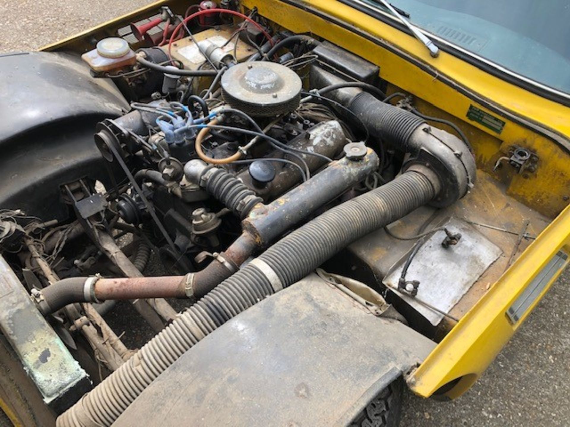 1971 TVR Tuscan Registration number GLK 406J Chassis number LVX18706 Engine number 1429 Yellow - Image 14 of 86