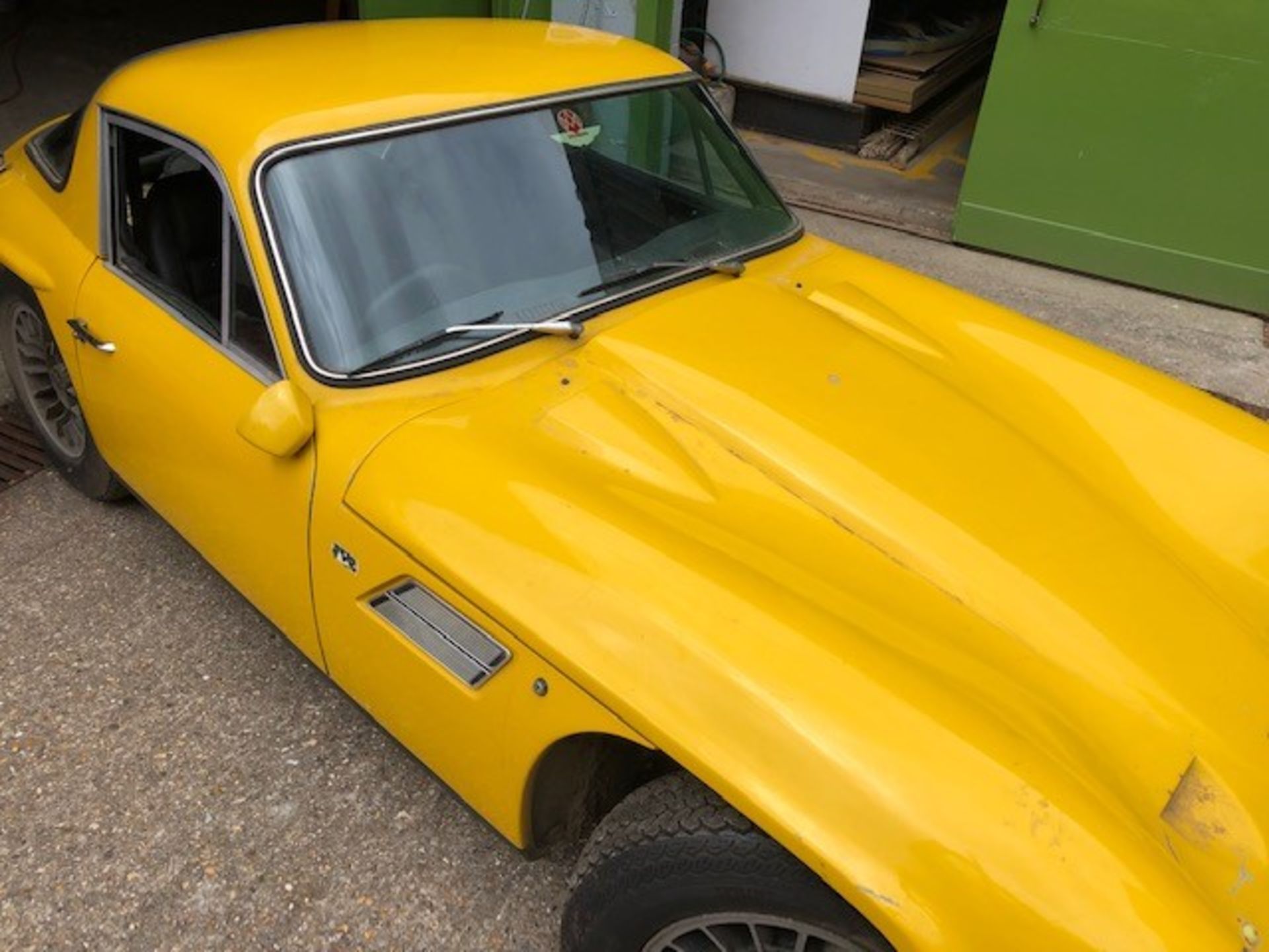 1971 TVR Tuscan Registration number GLK 406J Chassis number LVX18706 Engine number 1429 Yellow - Image 33 of 86