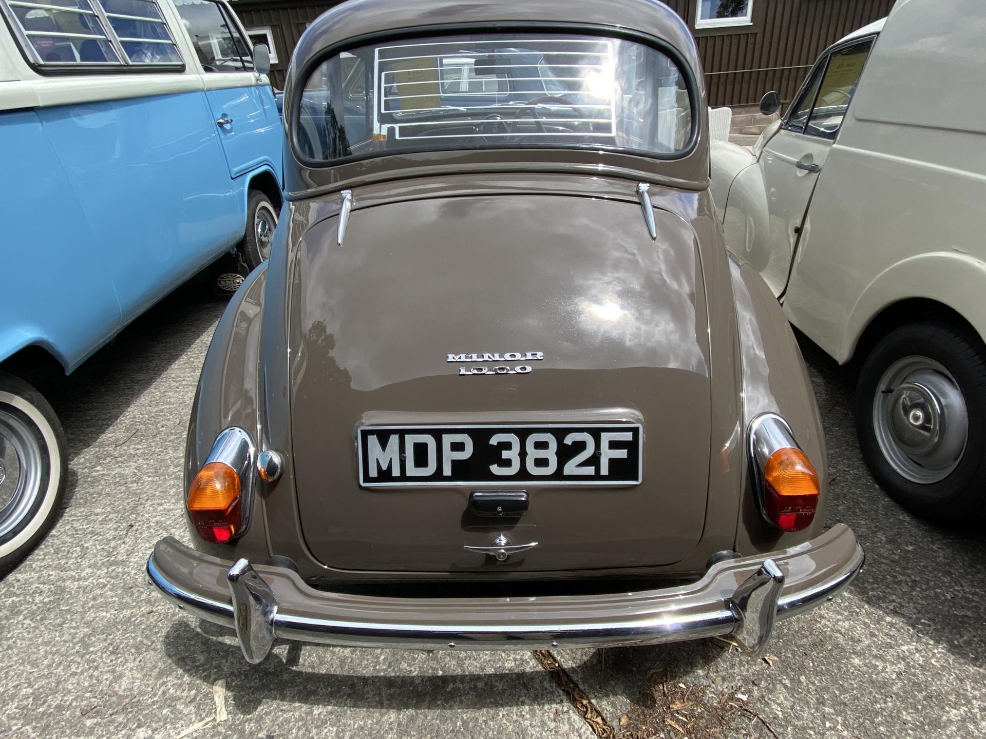 1968 Morris Minor Saloon Registration number MDP 382F Chassis number A2S5D121476M Engine number - Image 21 of 25