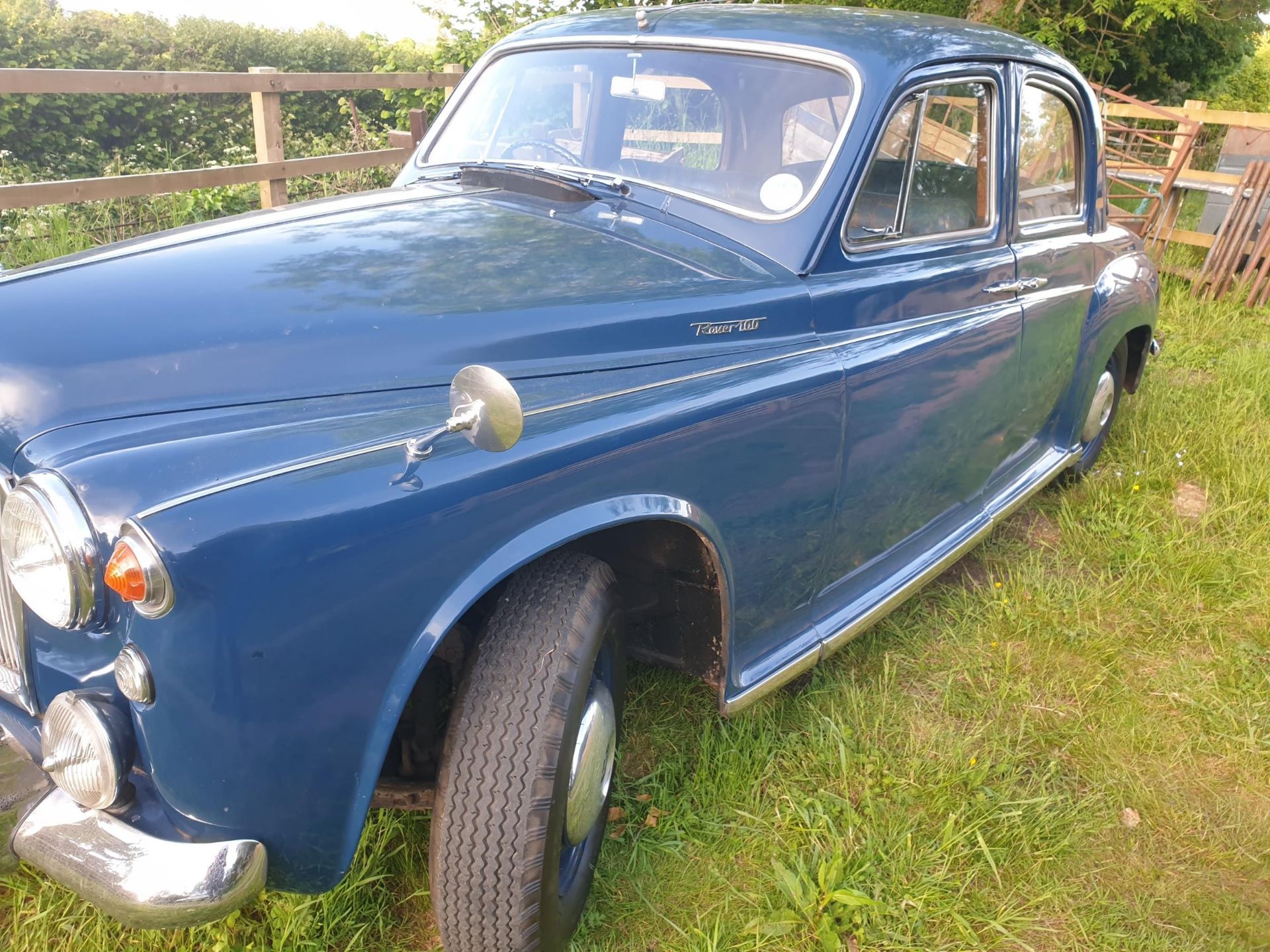 1961 Rover 100 P4 Registration number 341 UBH Blue with blue leather interior The clutch and gearbox - Image 7 of 11