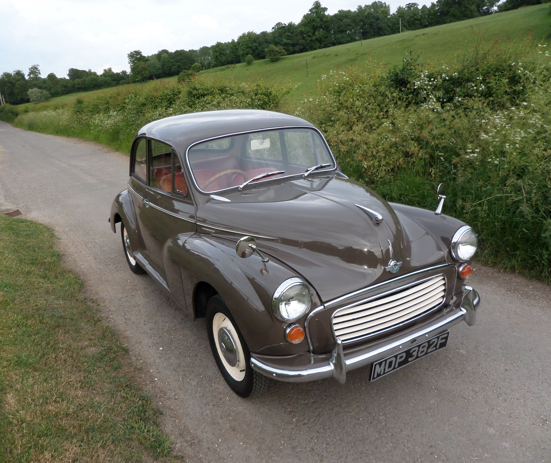 1968 Morris Minor Saloon Registration number MDP 382F Chassis number A2S5D121476M Engine number - Image 2 of 25