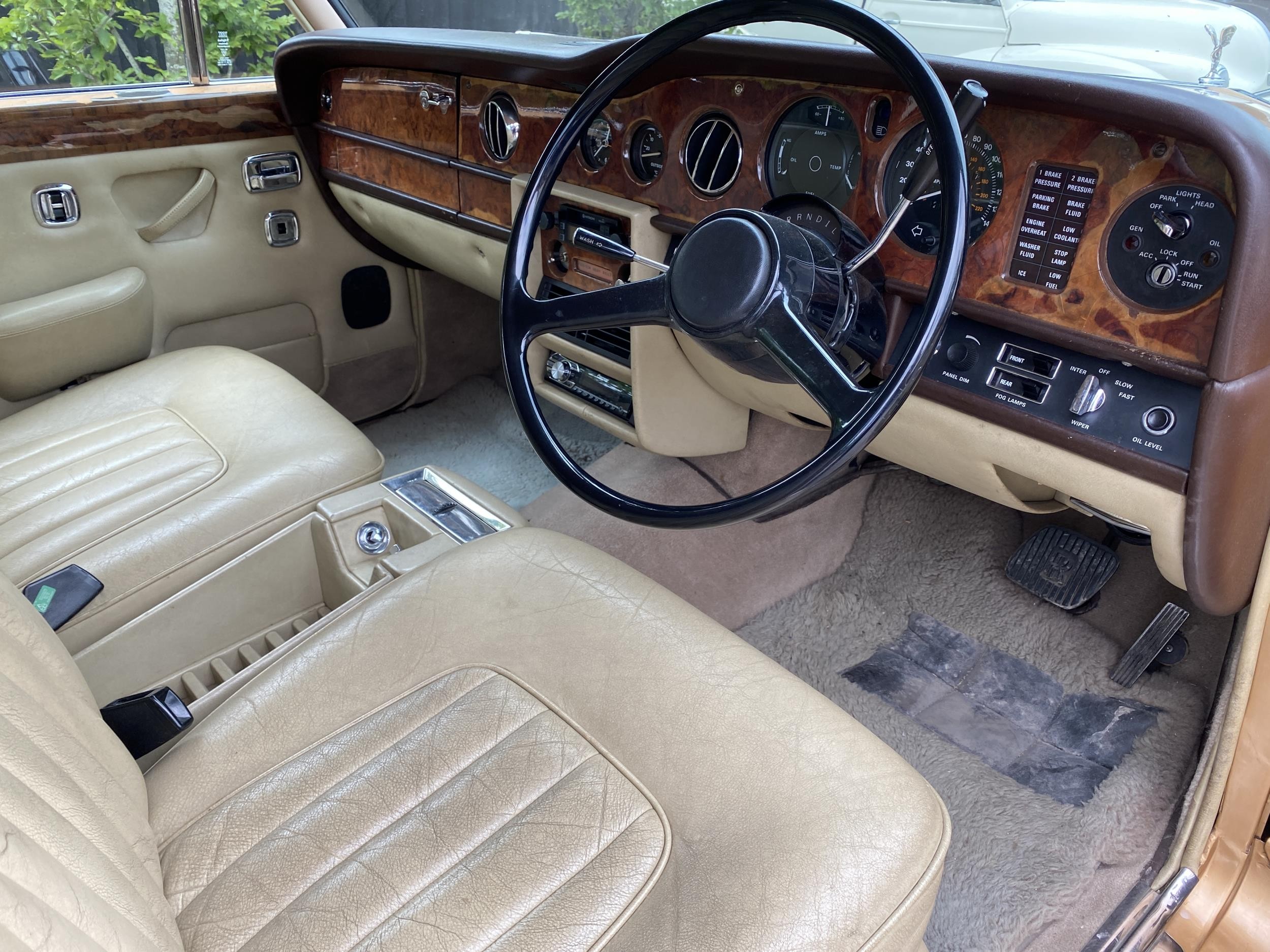 1979 Rolls-Royce Silver Shadow II Registration number NMA 706T Chassis number SRN 35818 Engine - Image 6 of 16