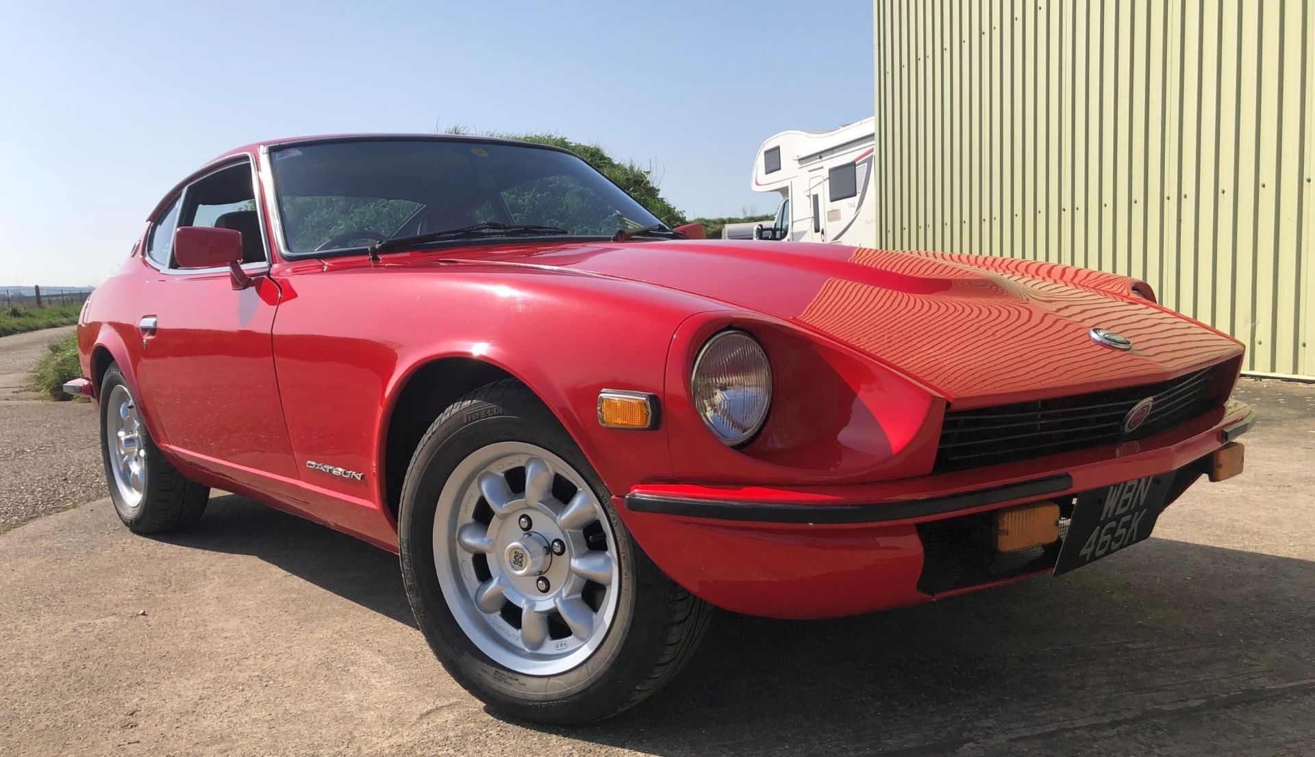 1972 Datsun 240Z Registration number WBN 465K Ferrari Rosso Corsa with a tan interior Four owners