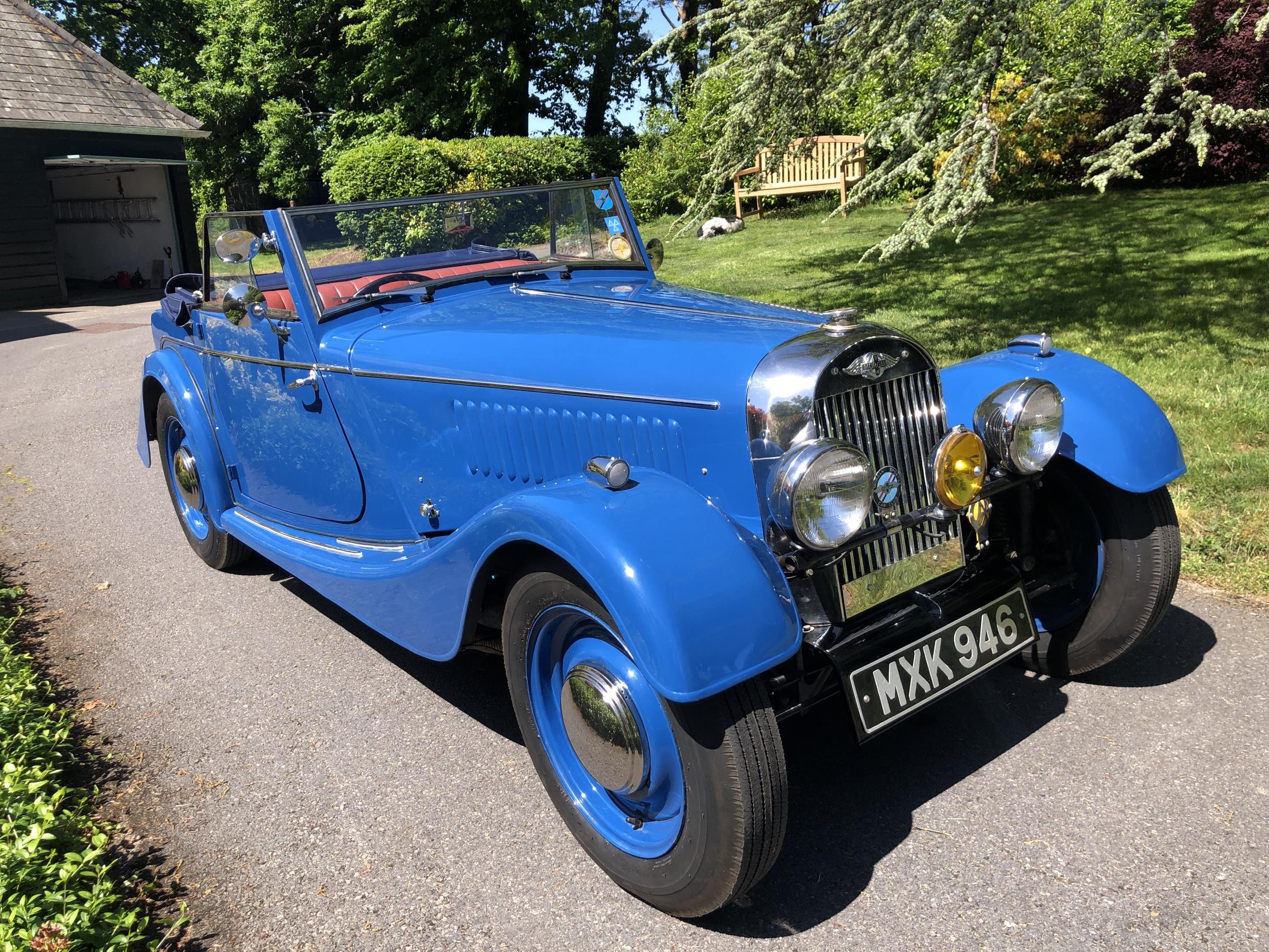 1952 Morgan Plus 4 DHC Registration number MXK 946 Chassis number P2352 Engine number V773ME Porsche