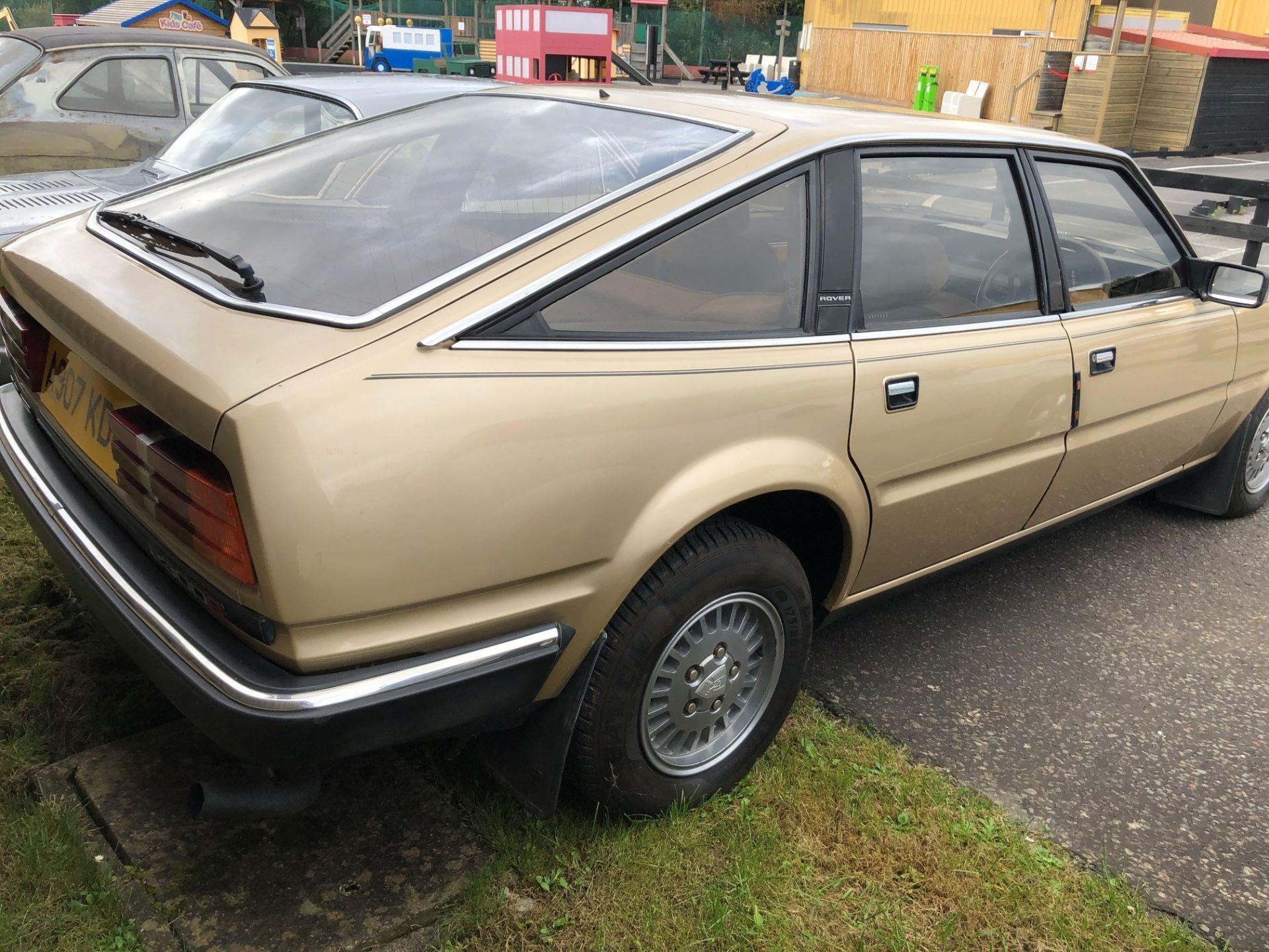 1984 Rover SD1 2300S Registration number A907 KDU Champagne Gold metallic Automatic Low miles - Image 7 of 14