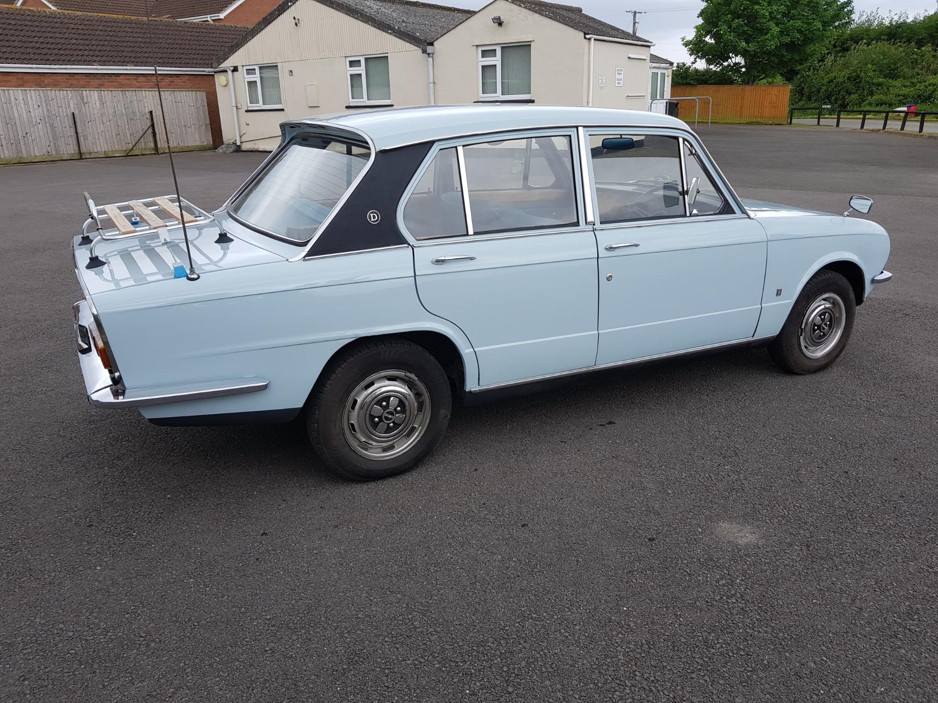 1974 Triumph Dolomite 1850 Registration number OPN 985M Light French blue with blue cloth interior - Image 4 of 14