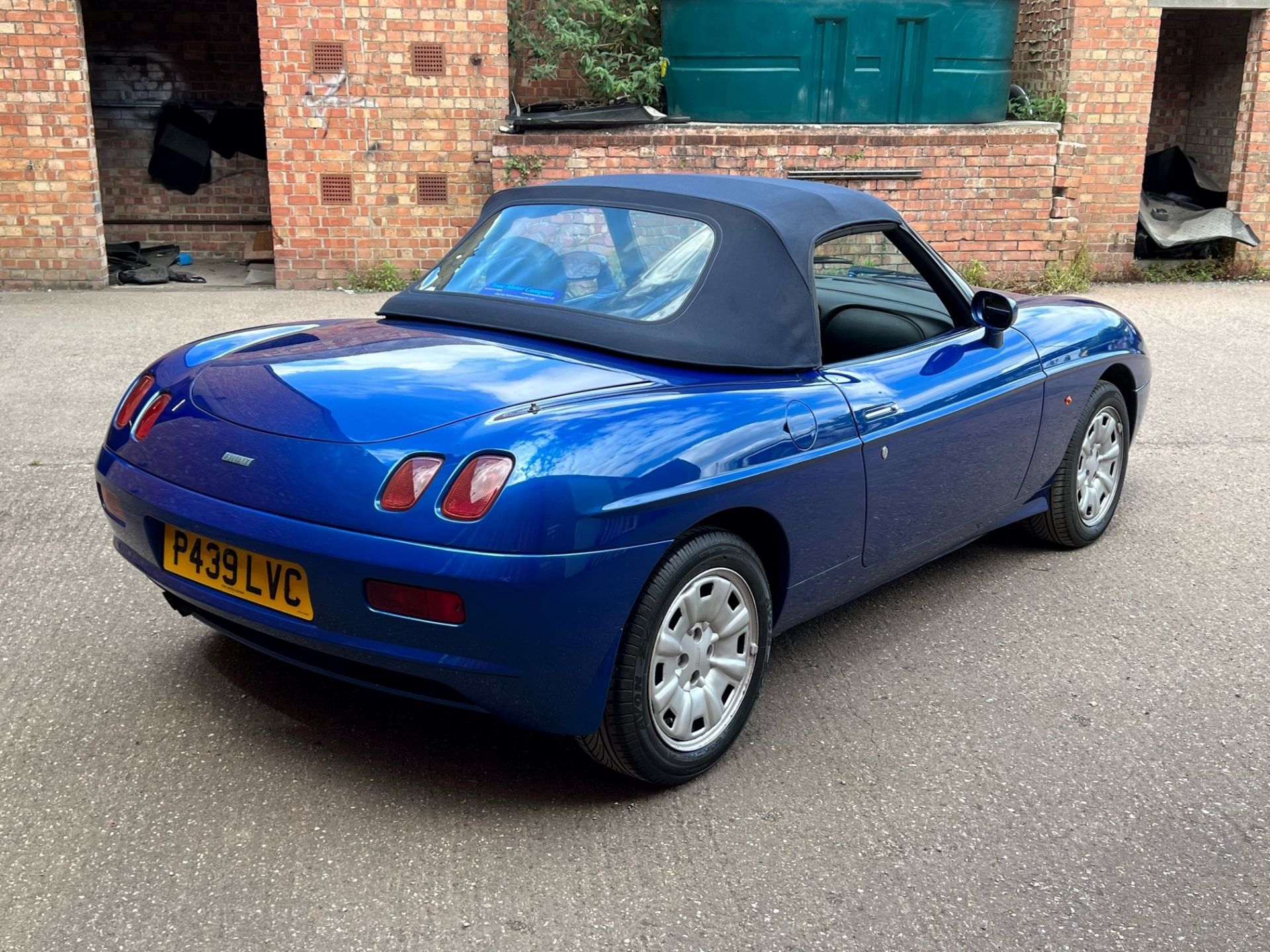 1997 Fiat Barchetta 16V Registration number P439 LVC Metallic blue Left hand drive Three previous - Image 5 of 12