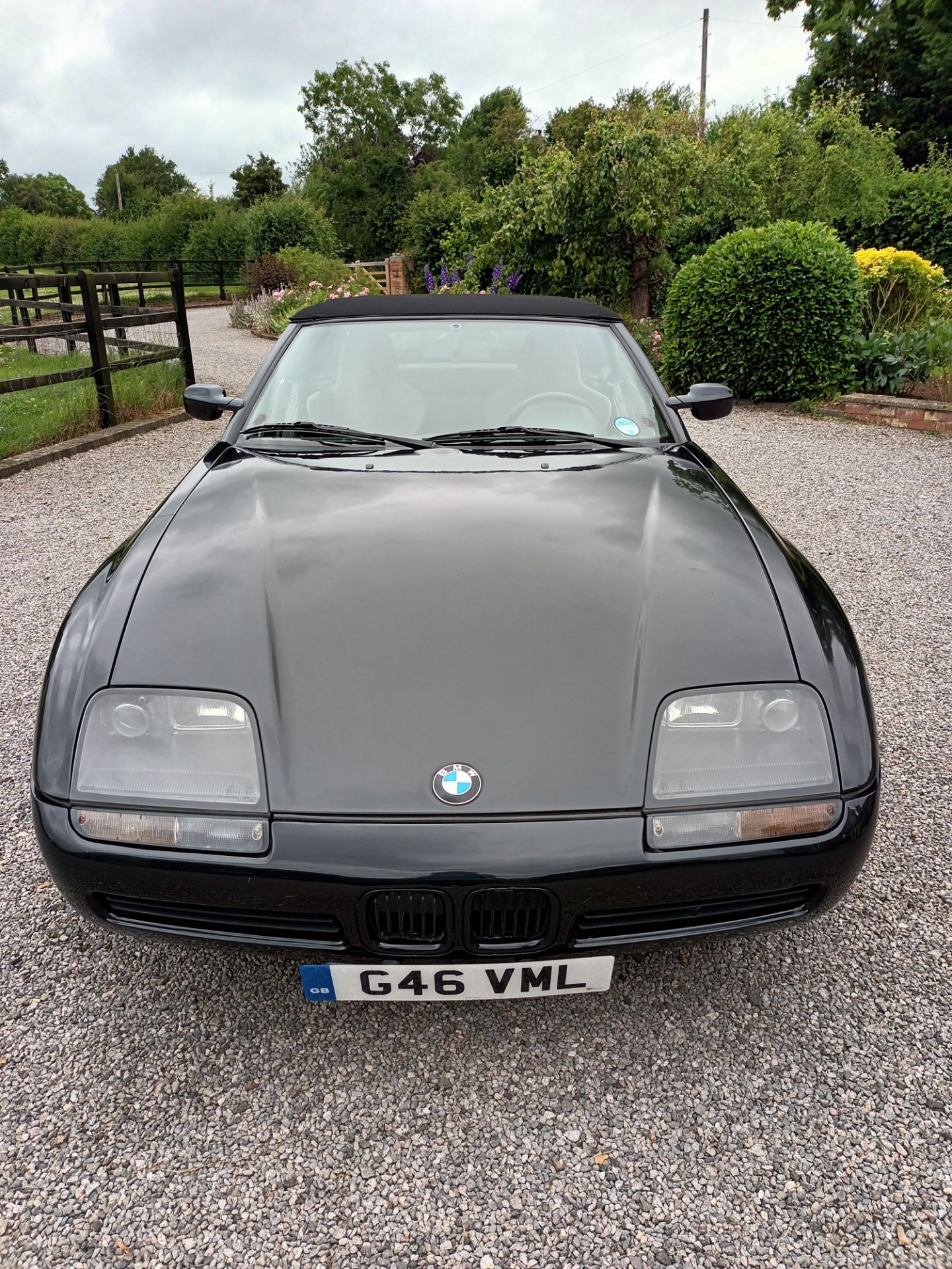 1989 BMW Z1 Registration number G46 VML Left hand drive (as were all Z1's produced) Dream Black with - Image 5 of 30